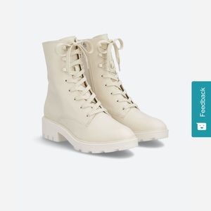 Lottie lace up boots! Never worn!